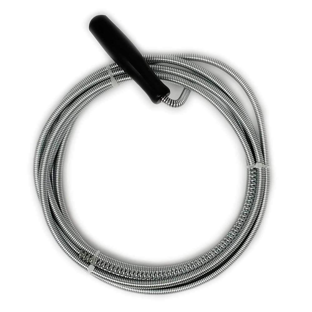 9.8 Ft Spiral Drain Opener Spring Wire Rod Auger Snake Pipe Unclog Sink,Tub, Toilet, Shower
