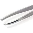 thumbnail image 3 of GERMANIKURE Precision Slanted Tip Stainless Steel Tweezers for Men & Women Facial Hair - Precision Eyebrow Tweezers, Fine Tip Professional Tweezers with Leather Case - Made in Solingen, Germany, 3 of 6