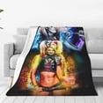 thumbnail image 2 of Manta de franela ultra suave y acogedora de Alexa Bliss para picnic para niños, niñas y adultos, mantas de felpa ligeras y esponjosas para sofá, cama, sofá, sala de estar, 2 of 6