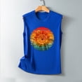 thumbnail image 5 of Jikolililili Womens Summer Tank Tops Crew Neck Sleeveless Solid Color Casual Loose Fit Tee Shirts, 5 of 5