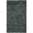 thumbnail image 3 of SAFAVIEH Leather Shag LSG511N Hand-knotted Grey Rug, 3 of 6