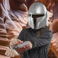 thumbnail image 5 of Star Wars the Mandalorian Electronic Mask, Halloween Costume Accessory with Phrases and SFX, Ages 5 and Up, 5 of 7