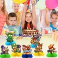 thumbnail image 3 of Bloons TD 6 Honeycomb Centerpieces 7Pcs 3D Table Decorations Party Supplies, 3 of 5