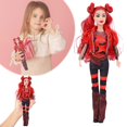 thumbnail image 1 of X Mas Gifts : The Of Red Poupée de Vacances 2024 Cheveux Longs Rouges Mode Veste Poupées Jouets de Collection Cadeaux pour Elle, 1 of 4