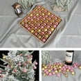 thumbnail image 6 of Happy Date 49Pcs/Box Christmas Balls Glitter Christmas Tree Ornaments Hanging Christmas Home Decorations for Home House Bar Party, 6 of 9