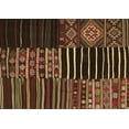 thumbnail image 1 of Ahgly Company Indoor Rectangle Patchwork Brown Transitional Area Rugs, 3' x 5', 1 of 4