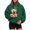 Dark Green, variant on Hoodie with Pet Pouch Oversized Leopard Long Sleeve Pullover Sweatshirt for Small Dogs Cats Fall Winter Casual Wear Christmas Gift