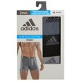 thumbnail image 4 of Men's adidas 3-Pack Stretch Trunk Boxer Briefs Color: Royal Blue Gray Blue Size: L, 4 of 4