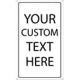 thumbnail image 1 of Custom Metal Sign Personalized with Name or Message, 1 of 10