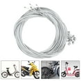 thumbnail image 2 of Tbest Bicycle Brake Cable, 20pcs Metal 2.5m Length 1.6mm Thick Electric Bike Brake Cable Bicycle Rear Brake Cable Brake Line Cycling Accessory, 2 of 8