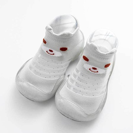 

Toyella Baby Footwear Ultra-Thin Breathable Non-Slip Soft-Soled Waterproof Floor Shoes Ice silk grey Size26