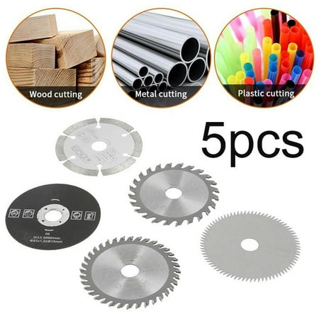 

5Pcs 85mm Inner Diameter 15mm Mini Carbide Circular Saw Cutter Set for Cutting