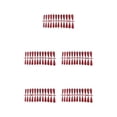 thumbnail image 3 of Tabletas para mejorar las uñas Vogacara Diseño de puntos elegantes Color Rojo brillante, 3 of 4