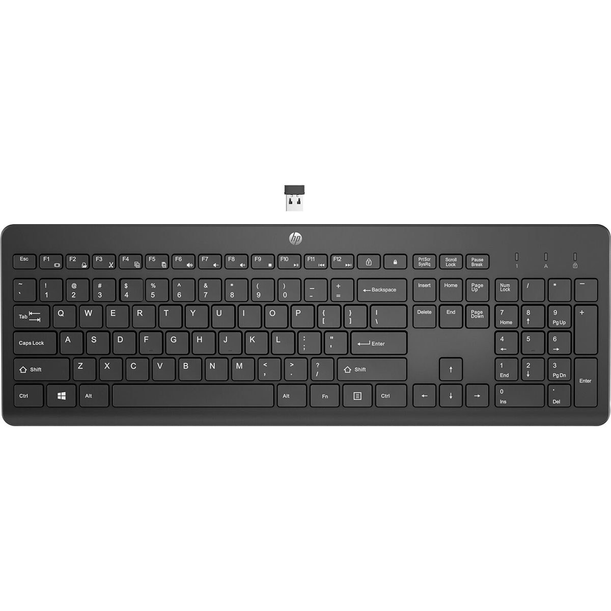 HP 230 Wireless Keyboard, Black photo 2