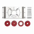 thumbnail image 4 of Wood Tools Woodworking Multifunctional Plate For Router Work Benches Joinery Tool Planer Woodworking Machine(1 Pcs, Red), 4 of 4