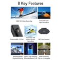 thumbnail image 4 of Body Camera with 1080P Video Recording, 1.47 Inch Screen, 256GB Support, Wireless HD Night Vision, Personal Camera for Sports, Cycling and Outdoors, 4 of 4