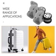 thumbnail image 4 of 1 Pair Luggage Suitcase Wheels Trunk Wheels Mute Luggage Wheel Spare Part Universal Wheel Replacement Luggage Suitcase Wheels for Luggage Suitcase Trolley, 4 of 7