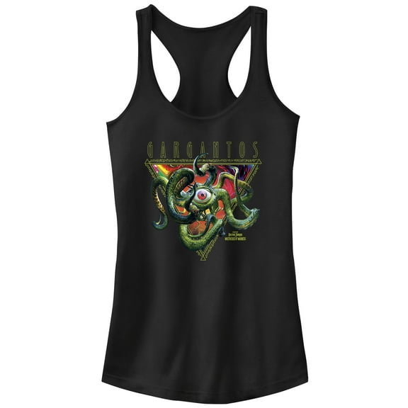 Junior's Marvel Doctor Strange in the Multiverse of Madness Gargantos Racerback Tank Top Black X Small