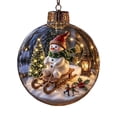 thumbnail image 6 of Christmas Story Ornaments, Glowing Snowman Sled with Christmas Tree & Lantern for Christmas Tree Decor, Holiday Home Decor& Festive Gift, 6 of 6