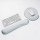 thumbnail image 4 of Mouse pad wrist pad ergonomic design armrest fatigue relief armrest style 2-piece set not easy to move, 4 of 5