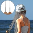 thumbnail image 4 of 9 Pieces Bent Latch Hook Crochet Needle Set Latch Hook Dreadlocks Tool, 4 of 5