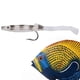 thumbnail image 3 of Yuarrent 6 piezas de señuelos de pesca exquisitas herramientas de anzuelo de cebo de simulación profesional Pescar leopardo negro, 3 of 4