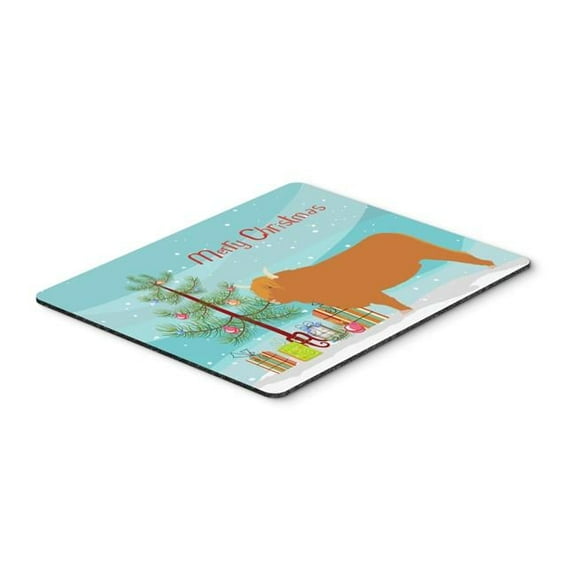 Carolines Treasures Highland Cow Christmas Mouse Pad - Hot Pad or Trivet