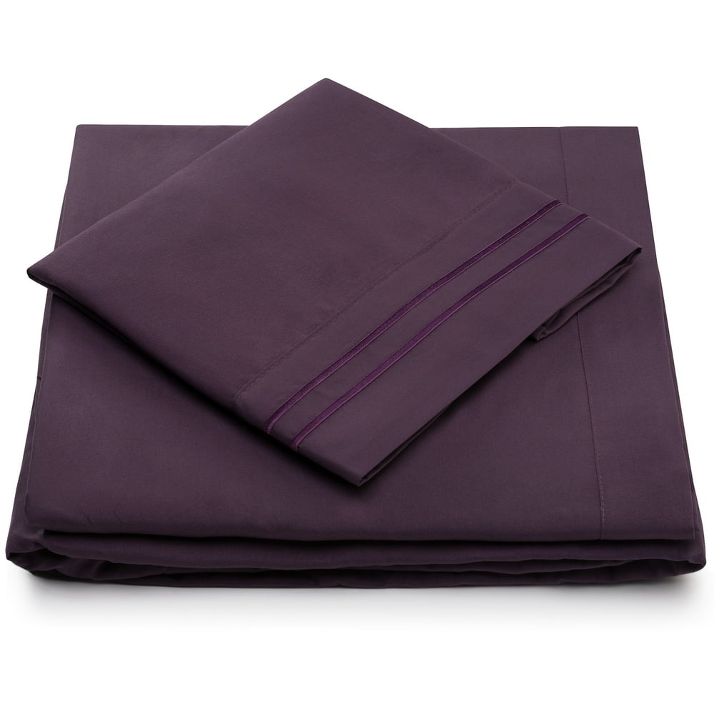 Cosy House Collection 1500 Series Hypoallergenic Silky Soft Brushed Microfiber Bed Sheet Set