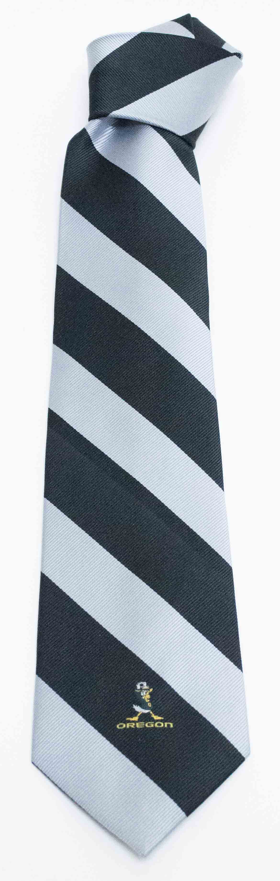 Oregon Ducks Stripe Disney Duck Necktie - Donegal Bay - Unisex - One Size