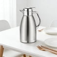 thumbnail image 5 of TIELUTT 1 Pcs Carafe à Café Thermique en Acier Inoxydable Carafe à Café Isolée Design Élégant Tasses à Double Paroi Verres Réutilisables avec Poignée Verres de Régime Verres Réutilisables Ensemble de Tasses en Verre Végane, 5 of 5