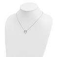 thumbnail image 3 of Primal Gold 14 Karat White Gold Small necklace Quatrefoil Design Necklace, 3 of 3
