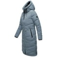 thumbnail image 2 of Marikoo Women's Knee-Length Quilted Winter Jacket with Hood - Benikoo, 2 of 10