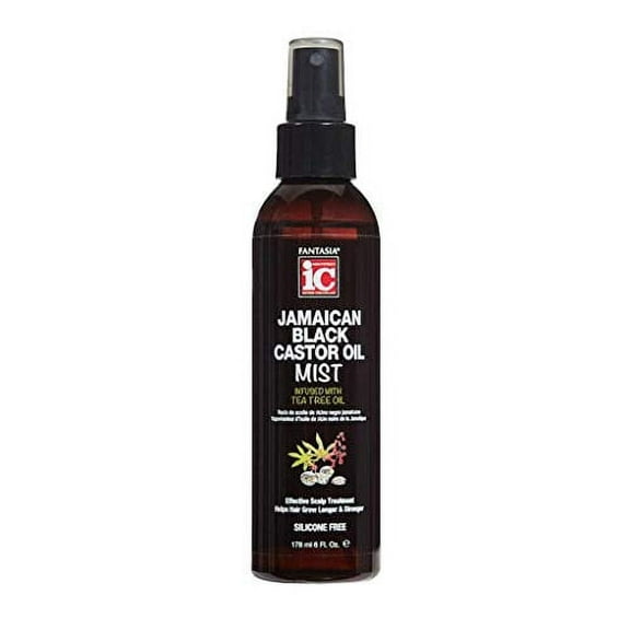 Fantasia IC Jamaican Black Castor Oil Mist infused with Tea Tree Oil (6 oz)