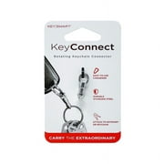 1 Pc, Keysmart Keyconnect Stainless Steel Silver Swivel Key Ring