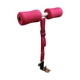 thumbnail image 3 of jinwen Bed Doorway Sit up Assistant Bar Adjustable Padded Hamstring Strap Foot Pink, 3 of 9