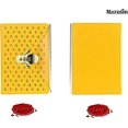 thumbnail image 4 of Liangnv Diario con cerradura de combinación en forma de abeja, cuaderno de tapa dura de cuero de PU, diario lindo, planificador personal con bloqueo de contraseña forrado A5, organizador secreto, 4 of 5