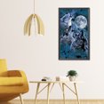 thumbnail image 3 of Wdftyju 5D DIY taladro redondo completo diamante pintura Luna Lobo mosaico Rhinestone arte dibujo Wdftyju 6up0mn5fk8lh7wz3, 3 of 9