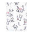 thumbnail image 3 of Hudson Baby Infant Girl Cotton Flannel Burp Cloths, Garden Fairies, One Size, 3 of 3