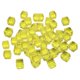 thumbnail image 4 of Dados acrílicos multicolores en blanco de 10 mm, material didáctico para matemáticas, juego D6 S para juegos de mesa Amarillo, 4 of 7