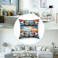 thumbnail image 5 of Monorail Train Throw Pillow Covers " Cozy Soft Pillow Cases Modern Home Decor Couch Cushion Case Square Pillowcases for Couch Sofa Bed Living Room, 5 of 7
