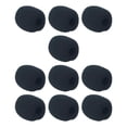 thumbnail image 4 of Cubierta protectora perfecl para micrófono de auriculares parabrisas de Espuma negra 10 Uds. Mini, 4 of 7