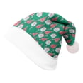 thumbnail image 5 of Fluffy Christmas Santa Hat for Adults Cute Christmas Santa, Soft Plush Party Hat for Holiday Events, Seasonal Gatherings & Festive Family Photos, 5 of 5