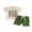 Green, variant on BemeyourBBs Toddler Baby Boys Summer Clothes Newborn Infant Baby Boy Farm Animal Fishing Outfits Animals Fish Letter Print Short Sleeve T-Shirts Elastic Waist Pockets Shorts 2Pcs Set