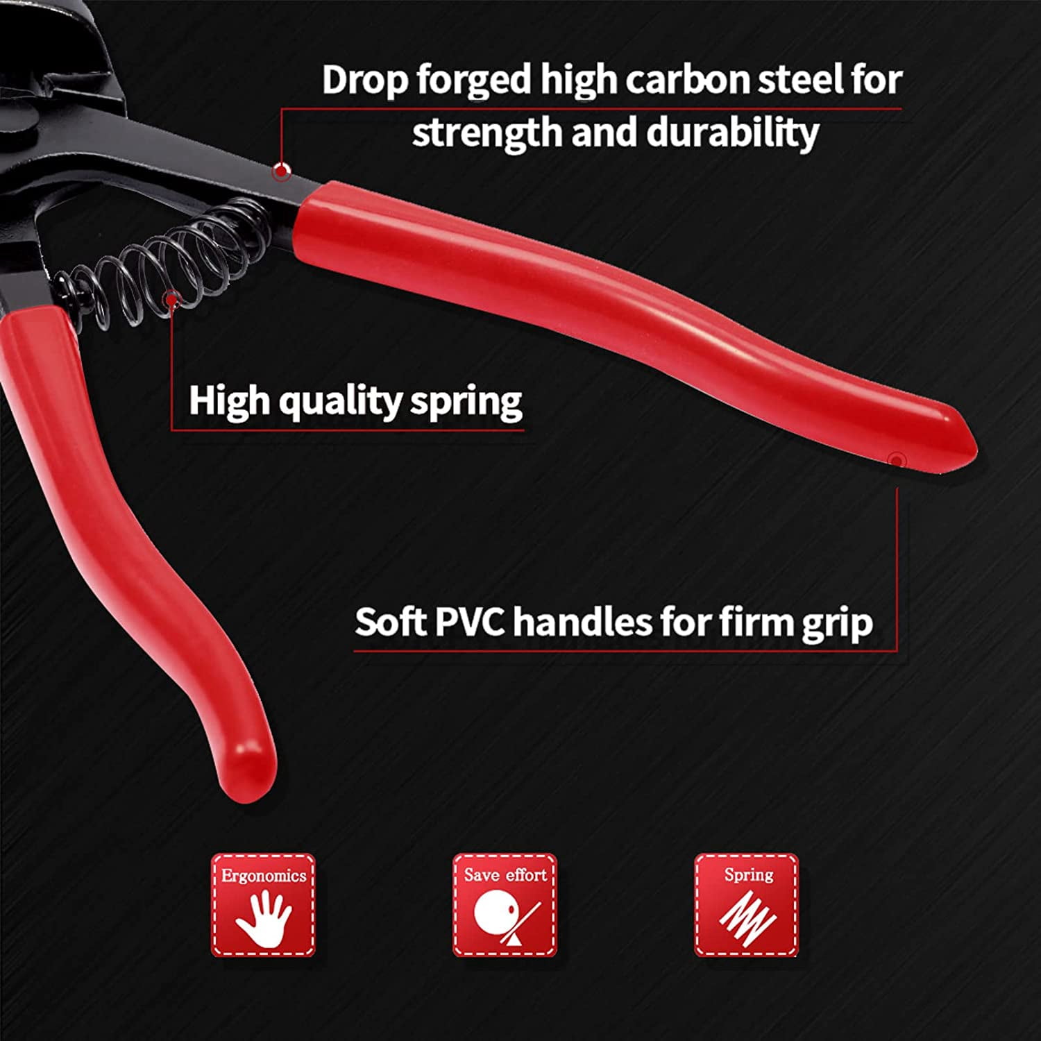 ABCISI Tile Nippers for Ceramic Tiles 8 Inches Mosaic Cutter Pliers Tile Nippers Mosaic Tools Nipper Cutting Tools Glass Cutter Ceramic Tile Cutter for Porcelain Glass Mirror