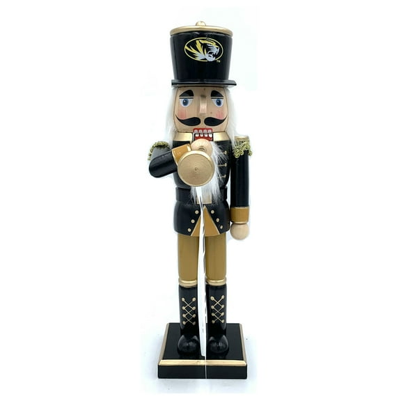 Missouri Tigers 14" Bugler Nutcracker