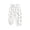 White, variant on Yievot Toddler Baby Pants Casual Cotton Point Print Loungewear Sleepwear Causal Loose Long Pants Trousers for Infant Boy Girl 2-6 Years 2024 Toddler Pants Clothes on Clearance