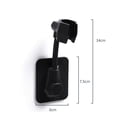 thumbnail image 2 of Usbinx Life Adhesive Rotatable Shower Head Bracket Wall Mount 360 Degree Angle Adjustable No Drill Installation, 2 of 7