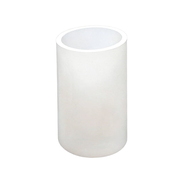 Silicone Mould for DIY Pillar Candle Casting in Cylindrical Form Durable Transparent Silicone Casting Tool for Home Crafts Resin and Candle Making -Purpose DIY Kit