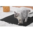 thumbnail image 5 of Alfombrilla para arena para gatos Polarduck, alfombrilla para atrapar arena para gatos, diseño de panal de abeja de doble capa, material a prueba de orina y agua, control de dispersión, diseño especial de asas laterales más fácil de limpiar, lavable MFZFUKR HMYH231, 5 of 5