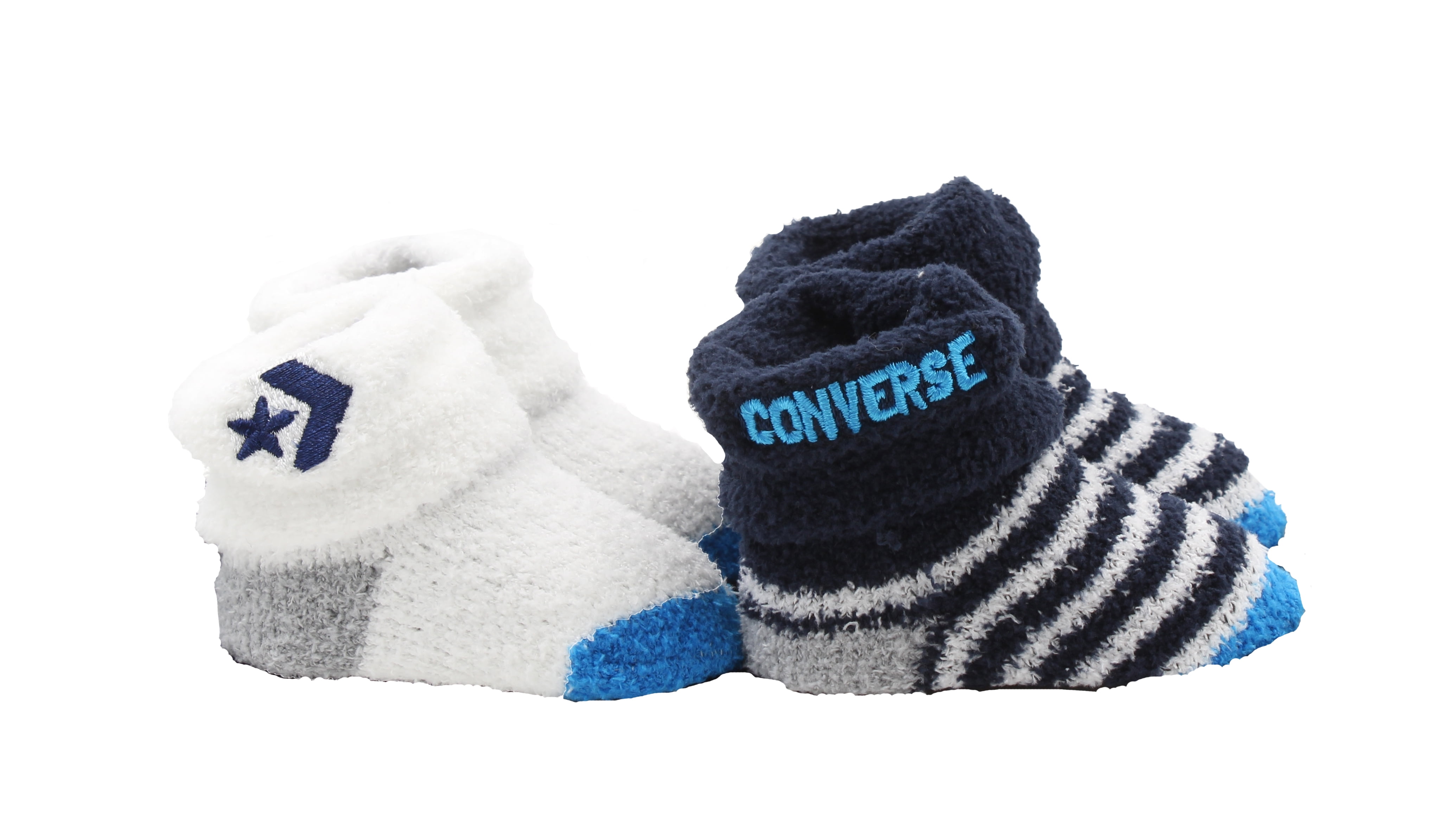 Converse Converse Infant Booties Socks Set (All Star Navy (B9P), 06
